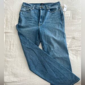 KHAITE Light Blue Straight Jeans